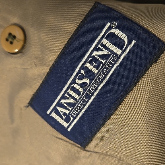 Vintage Harris Tweed Rust Colored Wool Mens Blazer Size 40R Made In USA - Picture 8 of 11